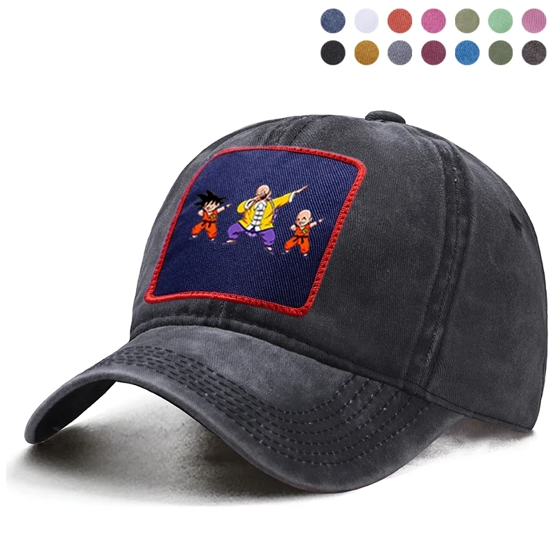 Забавная Кепка в стиле хип-хоп с драконом японским аниме бейсбольная Snapback летняя