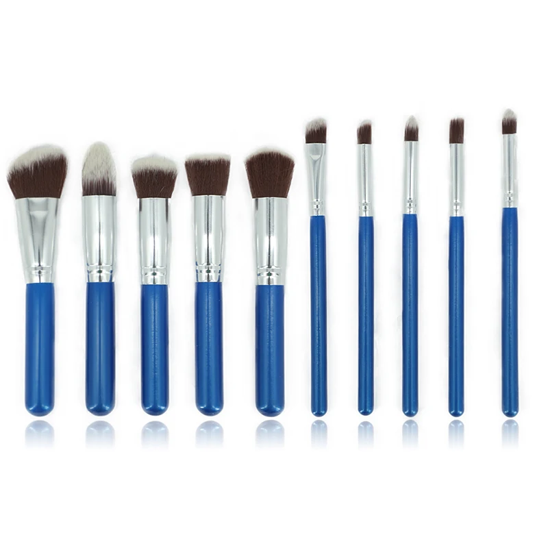 

FAYBeauty 10PCS/7Colors High Quality Makeup Brushes Set Eyeshadow/Powder Brush Foundation Brush Beauty Cosmetics for Face