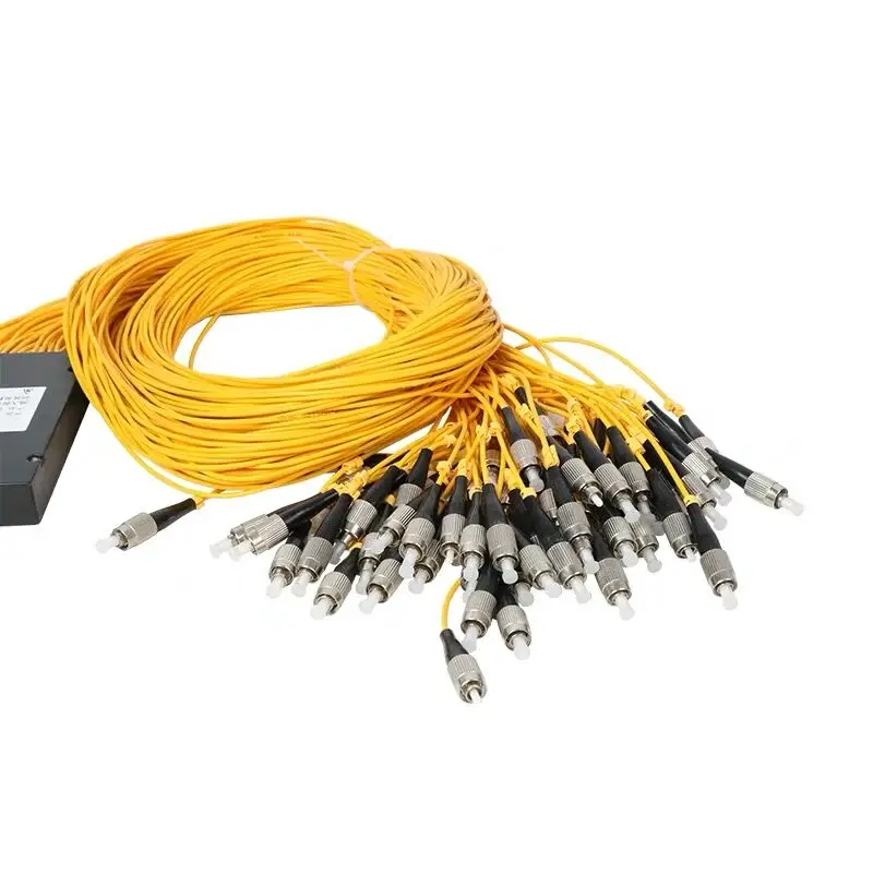 

Free Shipping Fiber Optic Splitter Single modeFC /UPC1x64 plc splitter FBT Optical Couple FC / UPC 1x64 plc splitterFBT Optical
