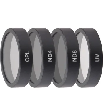 

Sport Action Camera Accessories Filter Mijia Mini 4K Lens Protector Filter UV/CPL/ND4/ND8 Polar C-PL Set For Xiaomi Mi jia 4K