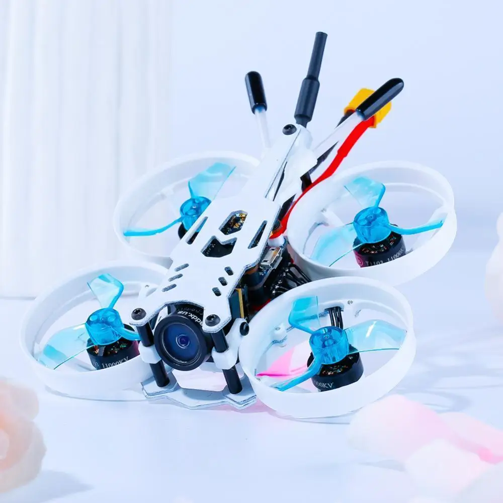 IFlight CineBee 75HD 75 мм 2-3S Whoop с Caddx черепаха V2 камера/iFlight sucex F4 блок управления полетами/1103 2-3S двигатель для FPV RC Дрон - Цвет: BNF FT4X FASST S.BUS