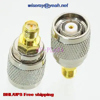 

DHL/EMS 200pcs Adapter RPTNC male to RPSMA female straight RF COAXIAL with one year warranty -a4