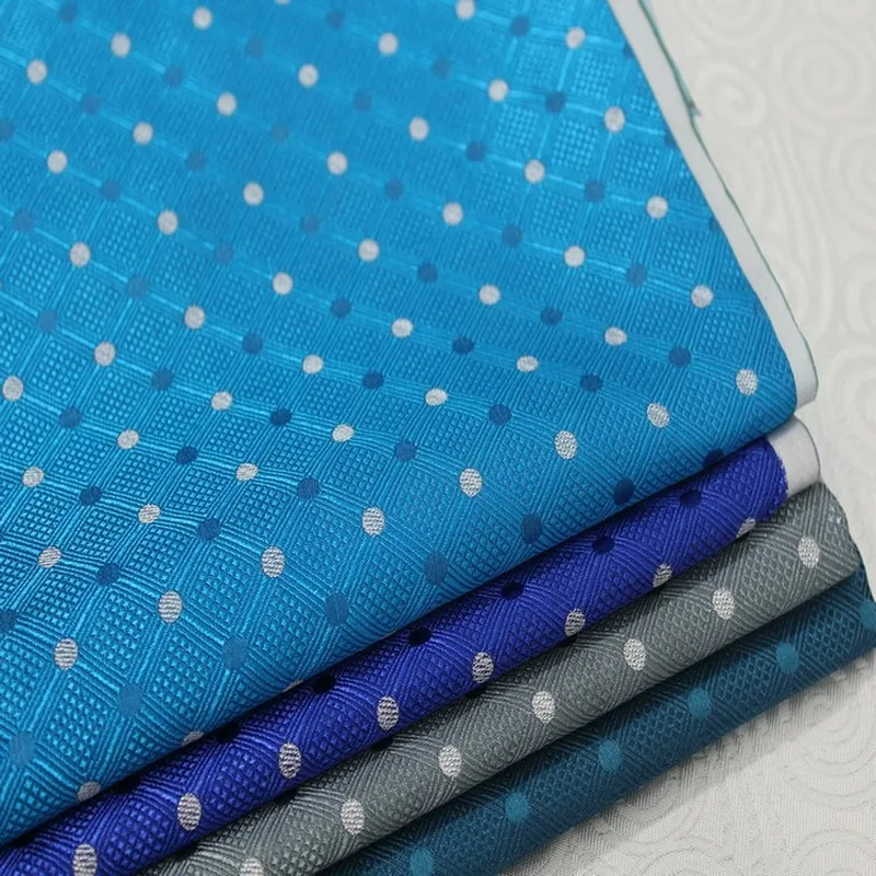 Китайский Cheongsam одежда для малышей монгольское одеяние материал Декоративные Diy Шелковый атласный материал из жаккардовой парчи в горошек плед