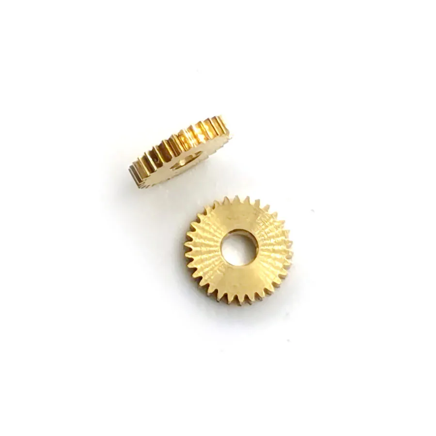 Шестерня 30 зубьев. Thorens ad 30 pinion gear. латунная шестерня.