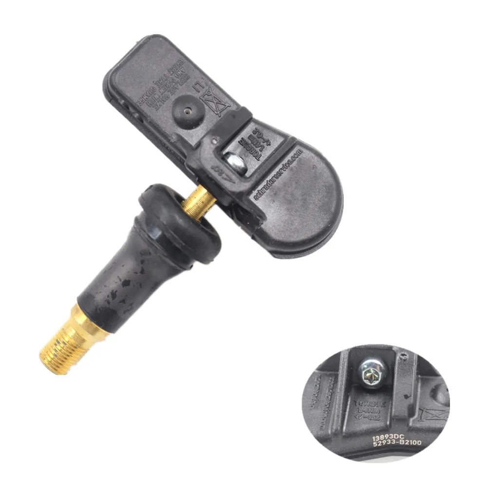 4 шт. 52933-B2100 TPMS датчик контроля давления в шинах подходит для hyundai i10 Kia Picanto 52933B2100
