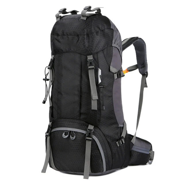 

1pcs 60L Outdoor Camping Bag Waterproof Sport Climbing Hiking Backpack Large Capacity Bags Wear Resistant Pouches Waterproof