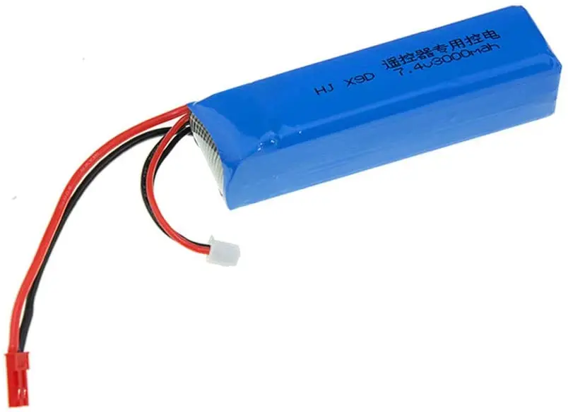 7 4 V 3000mAh 8C перезаряжаемый 2S Lipo аккумулятор для Frsky Taranis X9D Plus Радиоуправляемый