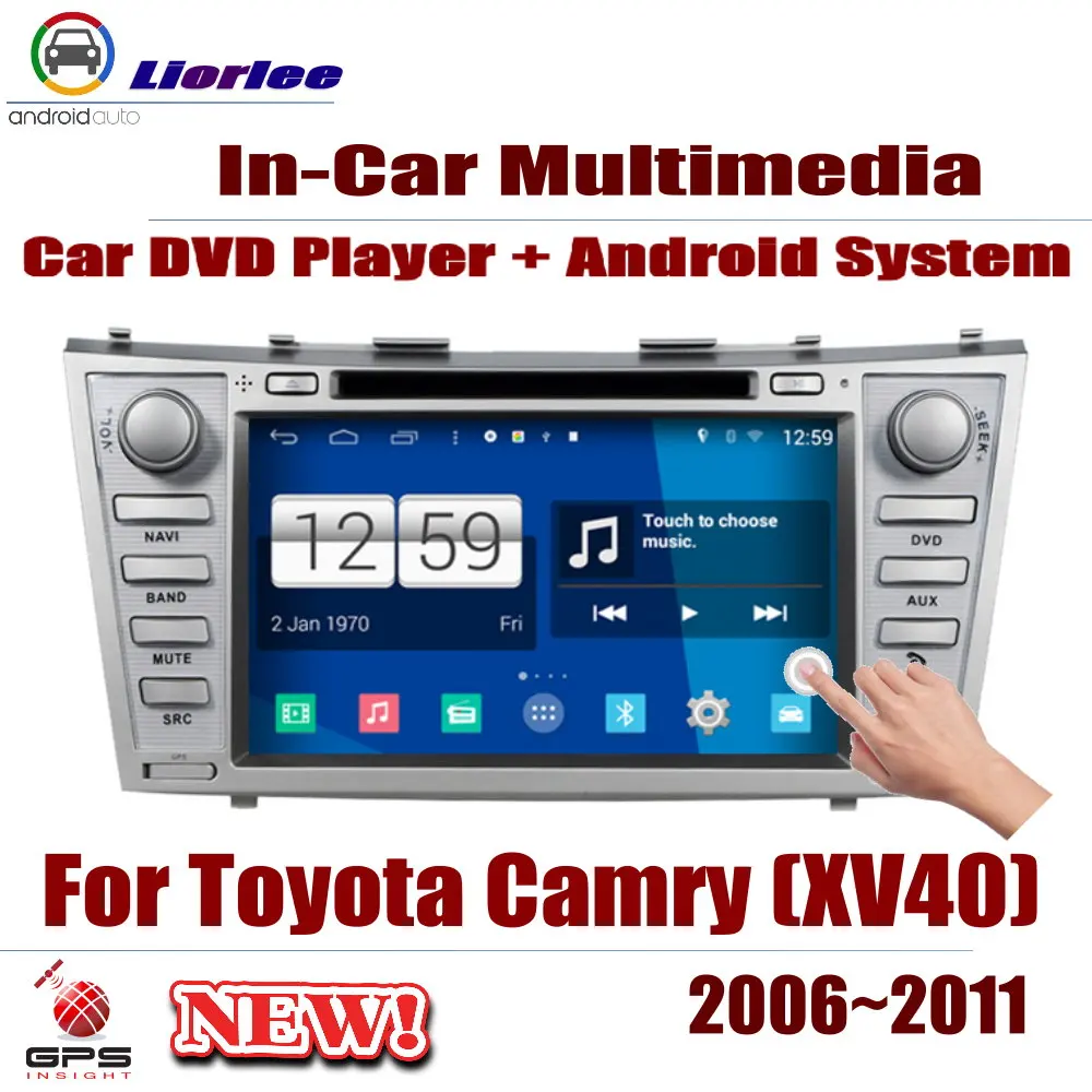 

Автомобильная система Android RockChip PX5 1080P IPS ЖК-экран для Toyota Camry (XV40) 2006-2011 DVD-плеер GPS-навигация