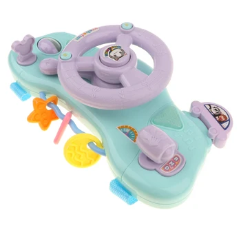 Electric Steering Wheel Toy With Sound Light Baby Kindergarten Development 1