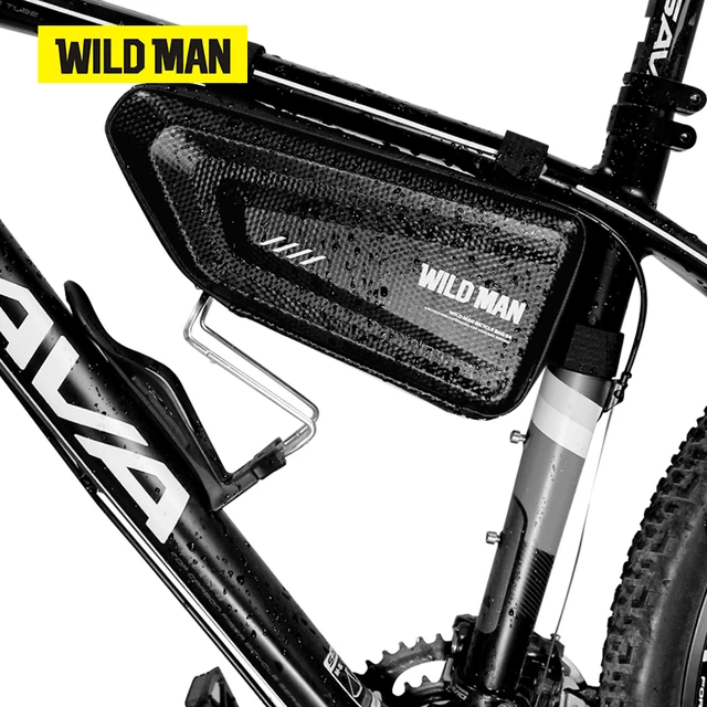 WILD MAN-bolsa para cuadro de bicicleta de montaña, resistente a