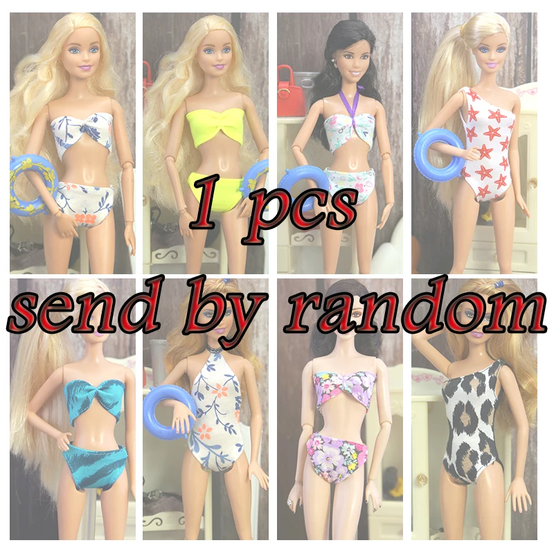 Costume da bagno da piscina per Barbie Doll abbigliamento giocattolo per  bambini vestito da Bikini accessori per bambole giocattoli per ragazza  vestito per costumi da bagno per bambole da 18 pollici