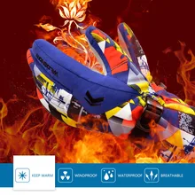 Лыжные перчатки для сноуборда Сверхлегкие Водонепроницаемые зимние теплые флисовые мотоциклетные перчатки для альпинизма на открытом воздухе# FO