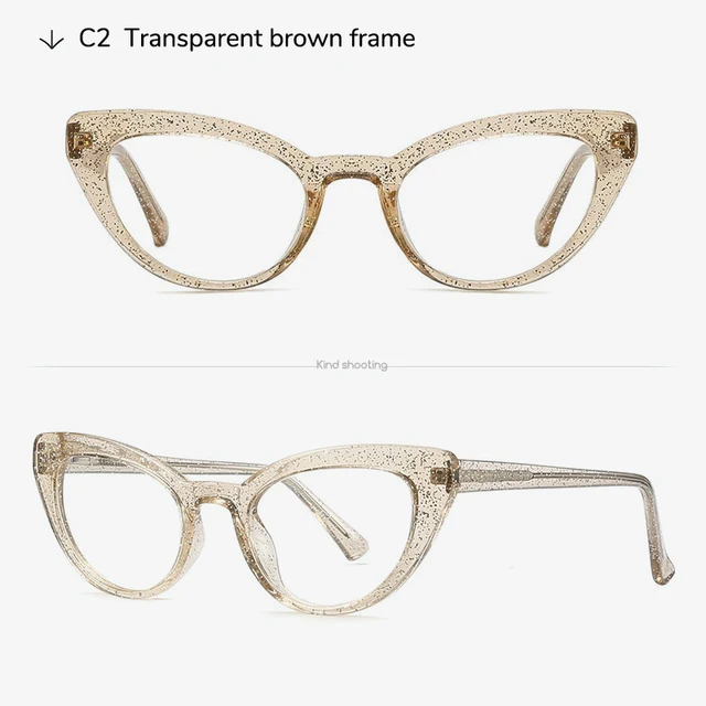 Модные прозрачные очки toketorism с bluelight женские качественная