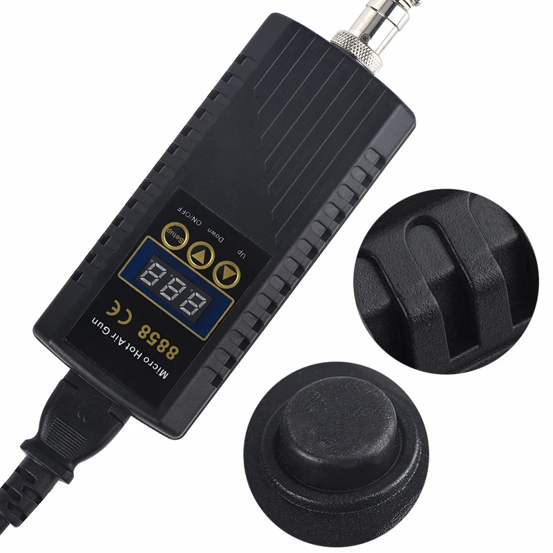 Hot air gun,soldering station,heat gun,mini hot air gun JCD Hot Air Gun 8858 Micro Rework Soldering Station LCD Digital Hair Dryer For Soldering 220V 750W Heat Gun Welding Repair Tools