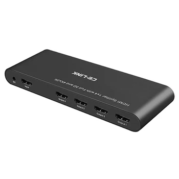 

CE-LINK Celink 2.0 Version Hdmi Splitter 1 Into 4K60Hz High-Definition Split Sn with o HDR1 Point 4 Splitter-US Plug