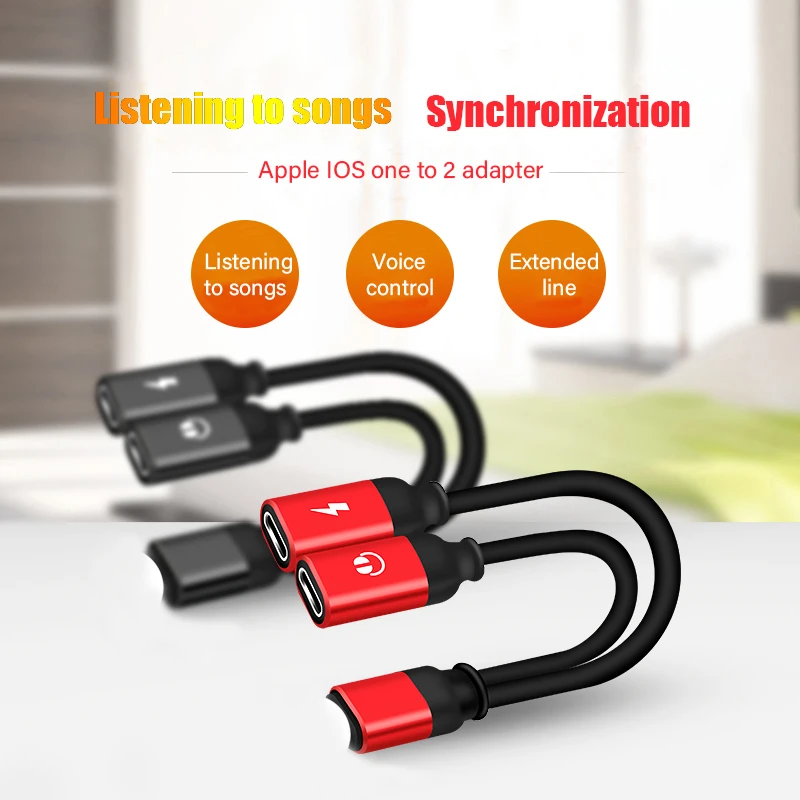 Двойной для lightning Jack Aux Наушники для iPhone X 7 8 Plus XS Max XR зарядное устройство Adaptador аудио кабель для наушников адаптер IOS 12