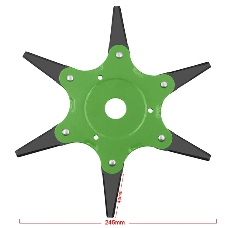6 зубных щеток, лезвие, триммер, металлические лезвия, триммерная головка 65Mn, садовая газонокосилка