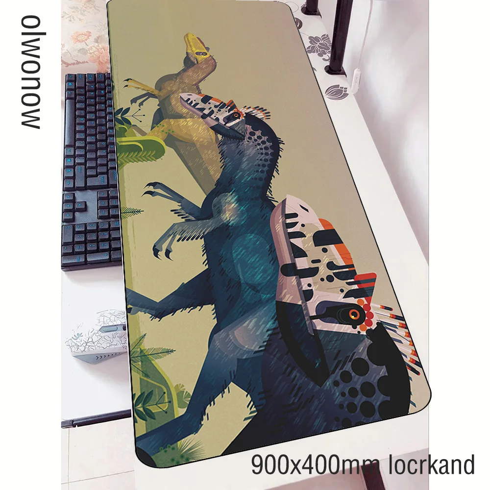 Коврик для мыши с динозаврами HD 90x40 см | Компьютеры и офис