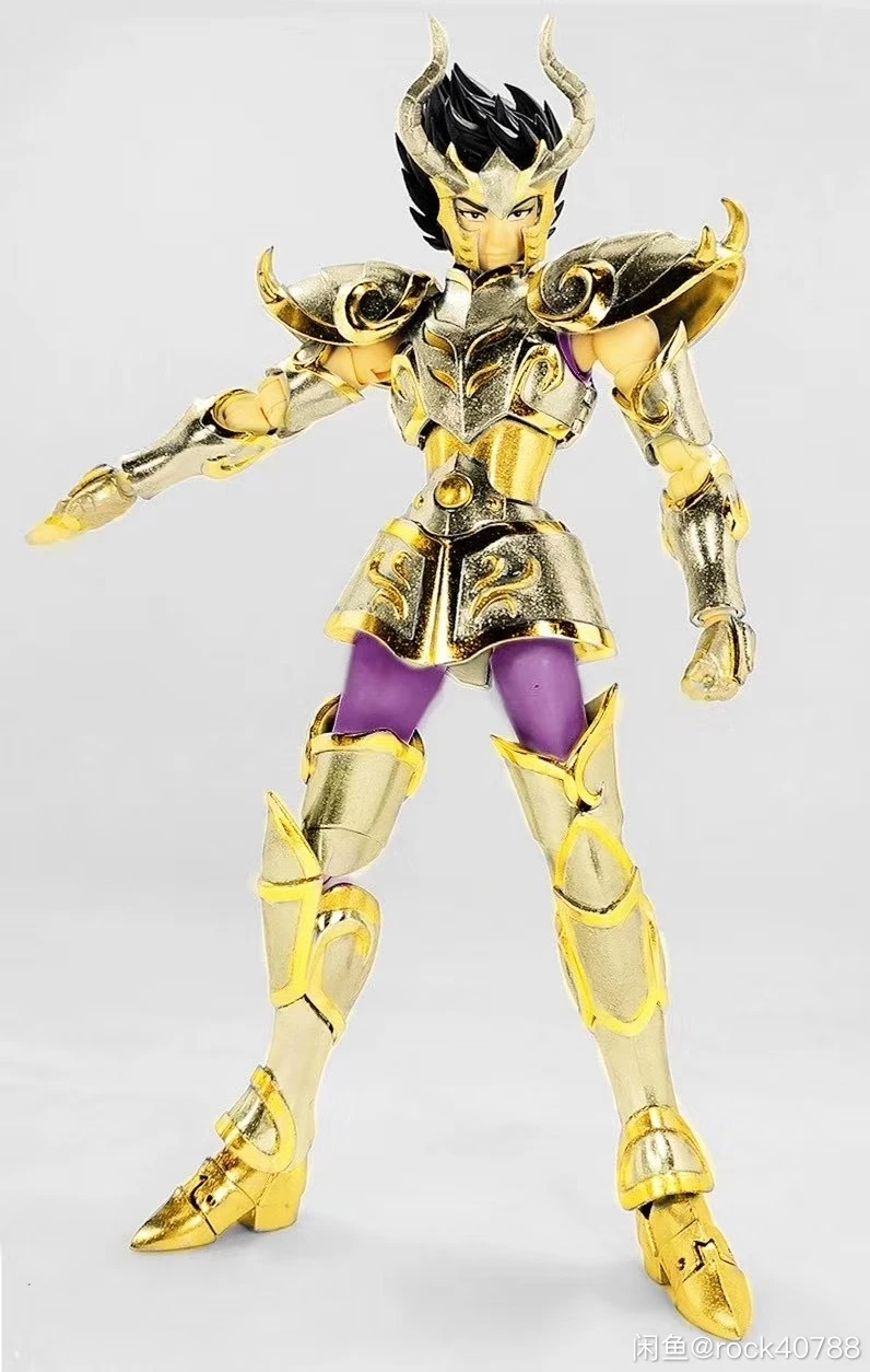 聖闘士星矢cschuangshenモデル星占い神話ex 2 0ゴールド聖山羊座シュラ戦闘ダメージアーマーと特殊効果 Action Figures Aliexpress