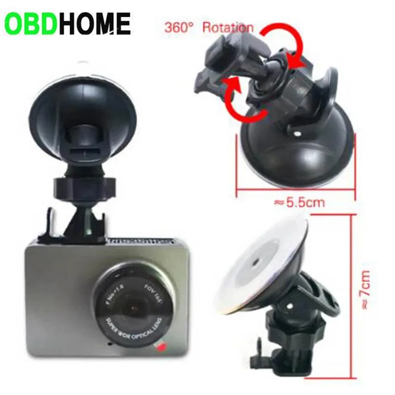 360 Degree Holder For YI Dash Cam camera mount camera mounting bracket dash cam suction cup dvr bracket holder dash cam bracket