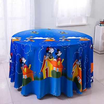 6style 1pcs Минни Микки и "Холодное сердце" Вечерние скатерти украшения на вечеринку дня рождения поставки детский душ скатерть день рождения ребенка - Цвет: 6style 1pcs