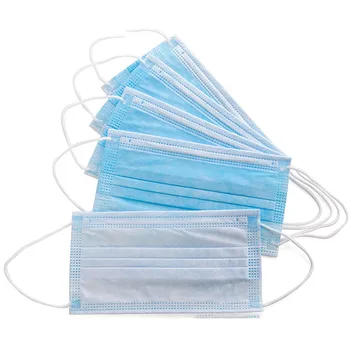 

Mask Men General Protect The Nose And Mouth Non-woven Three Layers Disposable Anti-spray Splash Proof Kids Adult Face Masks