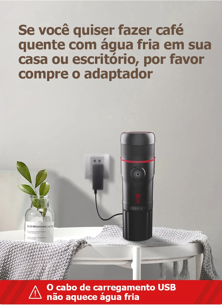 Hibrew portátil máquina de café para o