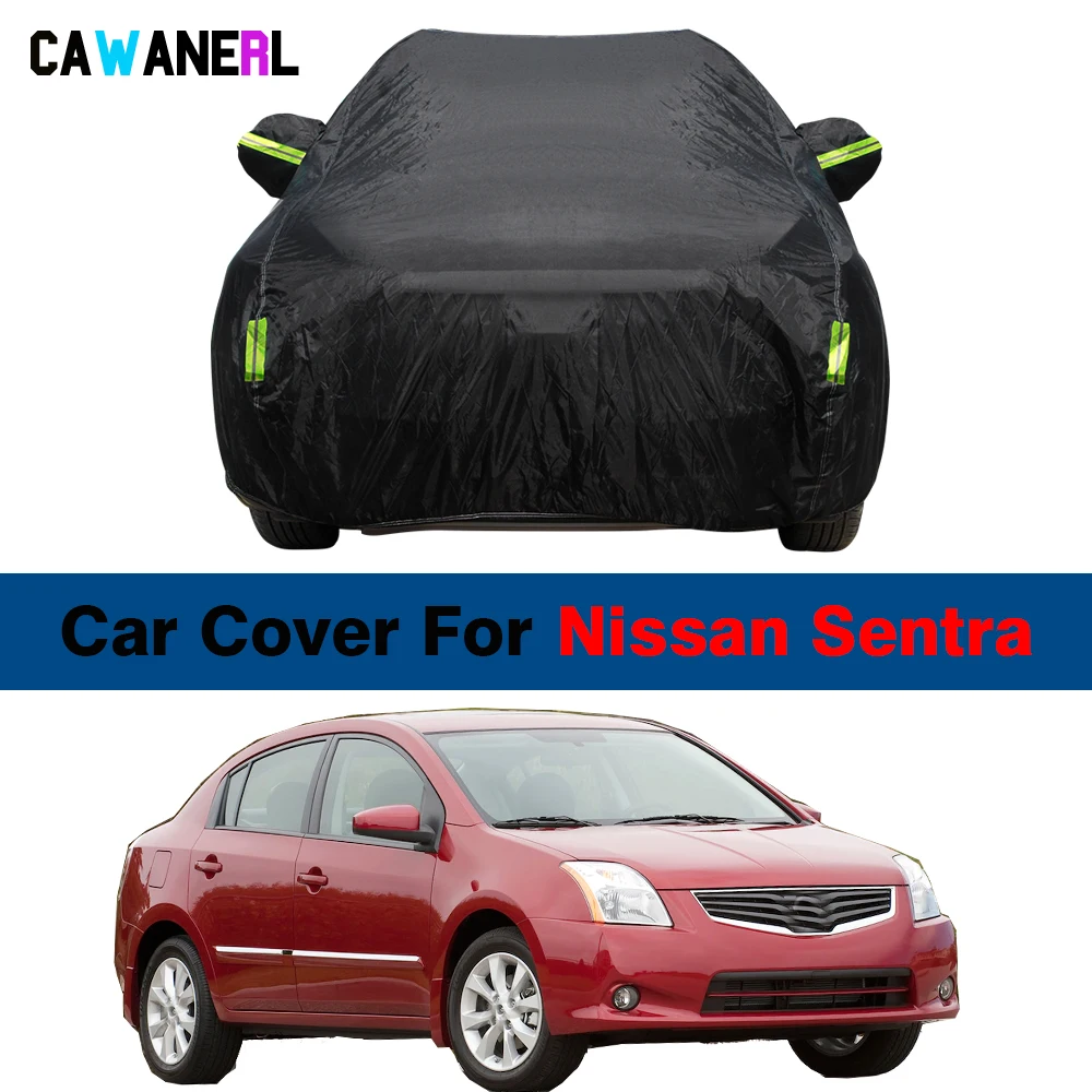 Waterproof Car Cover For Nissan Sentra Auto Outdoor Anti UV Sun Shade