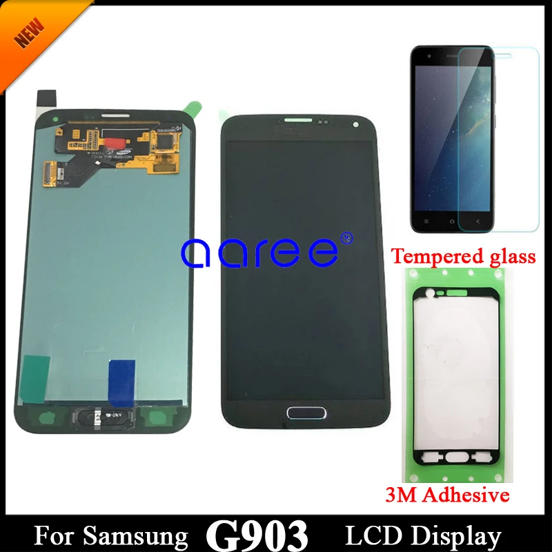 Клей + 100% супер AMOLED для Samsung S5 NEO LCD G903F Disaplay экран сенсорный дигитайзер сборка