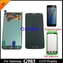 Клей + 100% супер AMOLED для Samsung S5 NEO LCD G903F Disaplay экран сенсорный