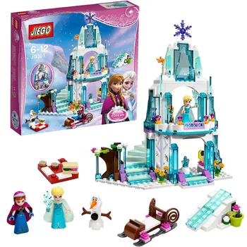 

316pcs Dream Princess Elsa's Ice Castle Princess Anna Olaf Building Blocks Toy Kit DIY Gifts Compatible With Lepining Friends