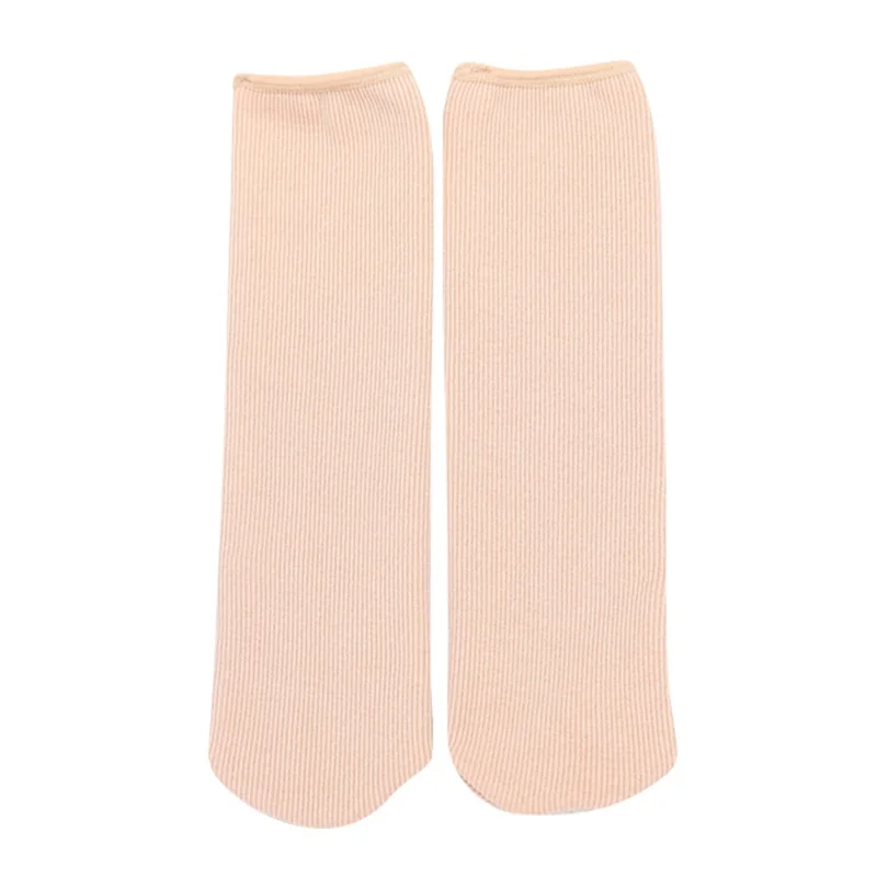 Носки для малышей осенне-зимние теплые кашемировые толстые зимние носки с вертикальной полоской для мальчиков и девочек, шерстяные нейлоновые носки