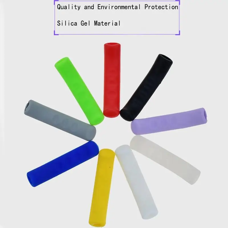 2 шт. для Xiaomi M365 электрический скутер Тормозная ручка крышка велосипедные тормоза силиконовый рукав Противоскользящий Универсальный тормоз Рычажные крышки