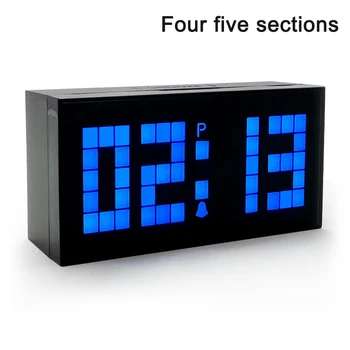 

Digital LED Wall Clock Multifunction Desktop Alarm Clock with Calendar Countdown LXY9