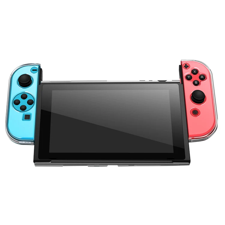 Для прозрачного ПК Жесткий Чехол защитный чехол для nintendo Switch консоль Joy-Con контроллер кристально прозрачный полный корпус Prote