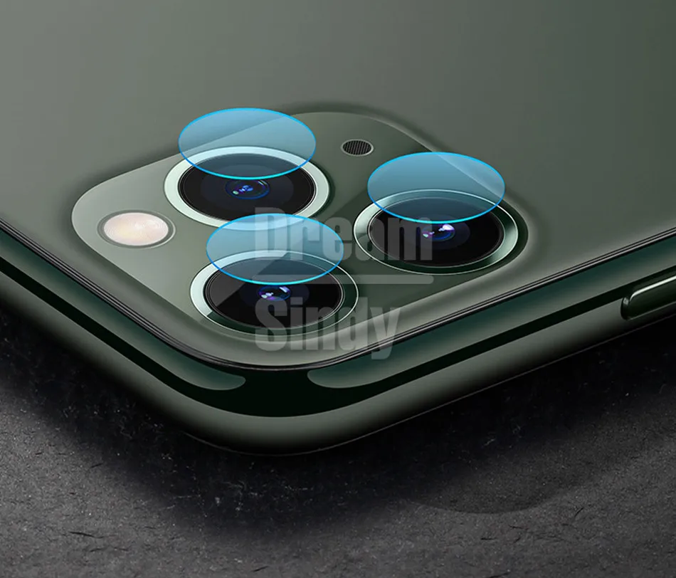 6 шт. 100D Camear Lens закаленное стекло для iPhone 11 Pro X XS Max XR Защитная пленка для iPhone 6 6s 7 8 Plus задняя крышка пленка для объектива