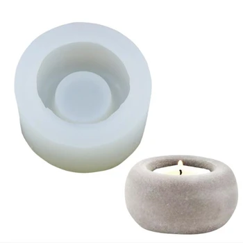 

Silicone Cake Mold Crafts Succulent Plants Planter Vase Silicone Mold Home Decoration Pot Round Cement Flower Silicone Mold