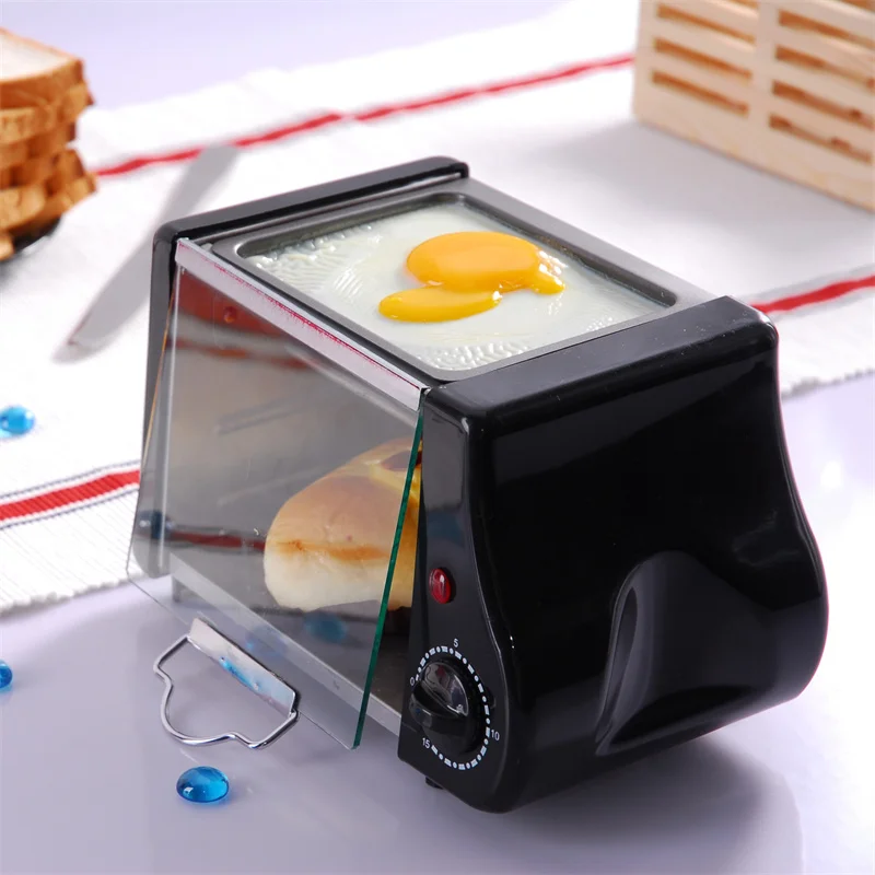 Mini Electric Oven Multifunction for Household Baking Breakfast Machine Grill Fried Eggs Omelette High Quality 220V 800W KX13 orignal puhui t 937 2300w lead free reflow oven 220v infrared ic heater bga smd smt t937 reflow solder oven high quality ne