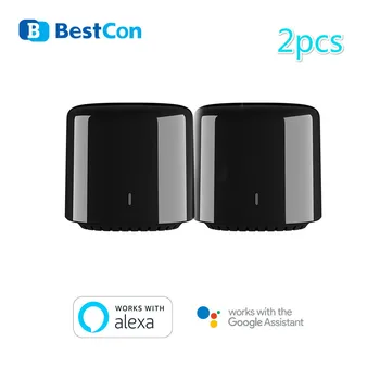 

NEW 2020 Broadlink RM4C Mini Bestcon WiFi IR Remote Controller Smart Home Automation Modules Compatible with Alexa Google Home