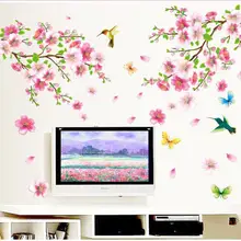 Стиль третьего поколения ПВХ оптом Розничные настенные наклейки для гостиной, стеклянная телевизионная фоновая наклейка наклейки для спальни