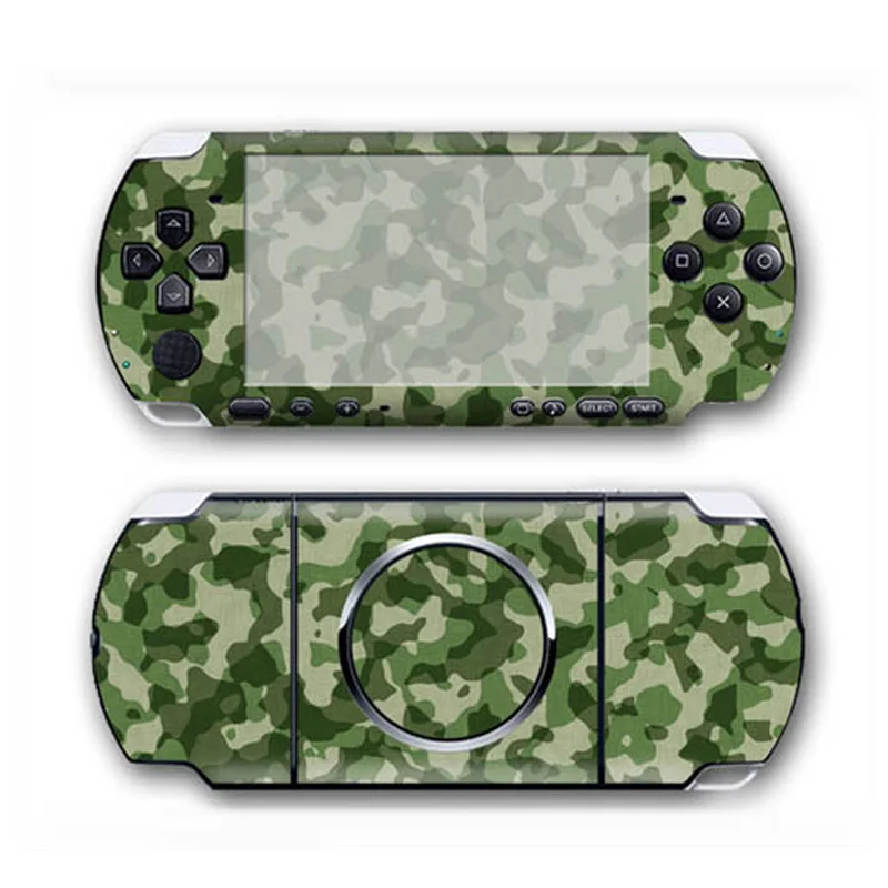 Камуфляжный дизайн виниловая кожа Наклейка протектор для Sony PSP 3000 Обложка PSP3000