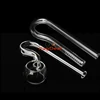 1 Set Mini Glass Lily Pipe Spin Voilet Outflow and Inflow 13mm for 12/16mm (1/2") Tube 17mm for 16/22mm (3/4") Tube Inlet Outlet 3