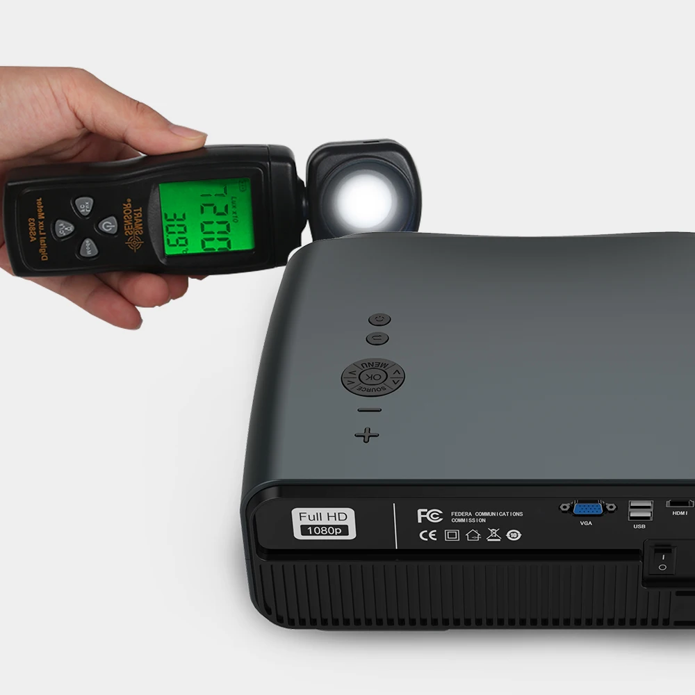 CAIWEI-proyector A12AB para cine en casa, dispositivo de proyección de vídeo Led 4K, Airplay inalámbrico, Full Hd, 1080P, Envío Gratis - Imagen 5
