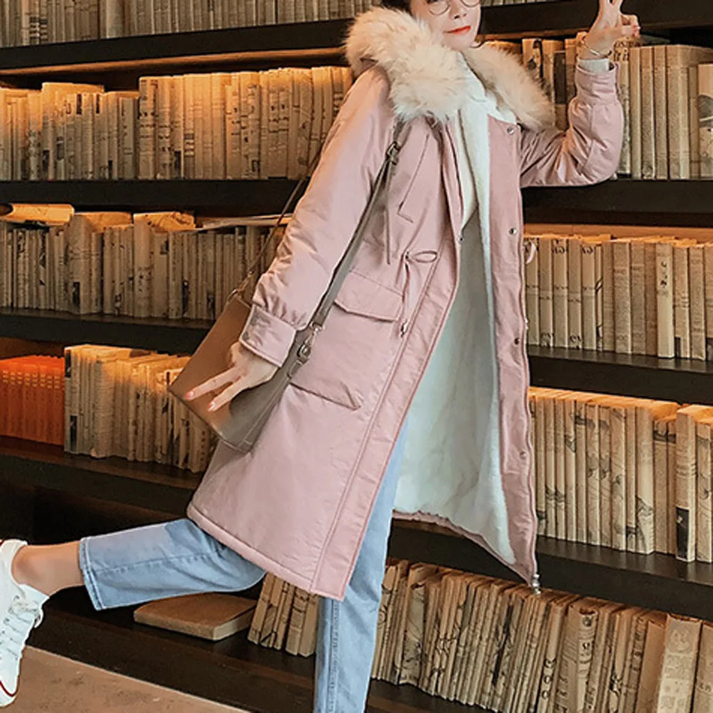 Abrigos mujer invierno зимнее пальто Женская шерстяная толстовка с карманом на молнии Длинные куртки с завязками Верхняя одежда Пальто manteau femme hiver