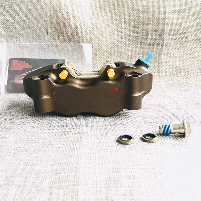 Gratis Ongkir Kaliper Rem Motor 100Mm Bantalan Radial 30/34Mm 4 Piston