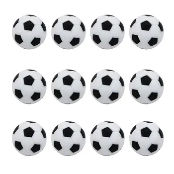 

12pcs Table Football Set Replacement Ball Accessories Sports Round Mini Soccer Durable Gift ABS Indoor Game For Kids Activity