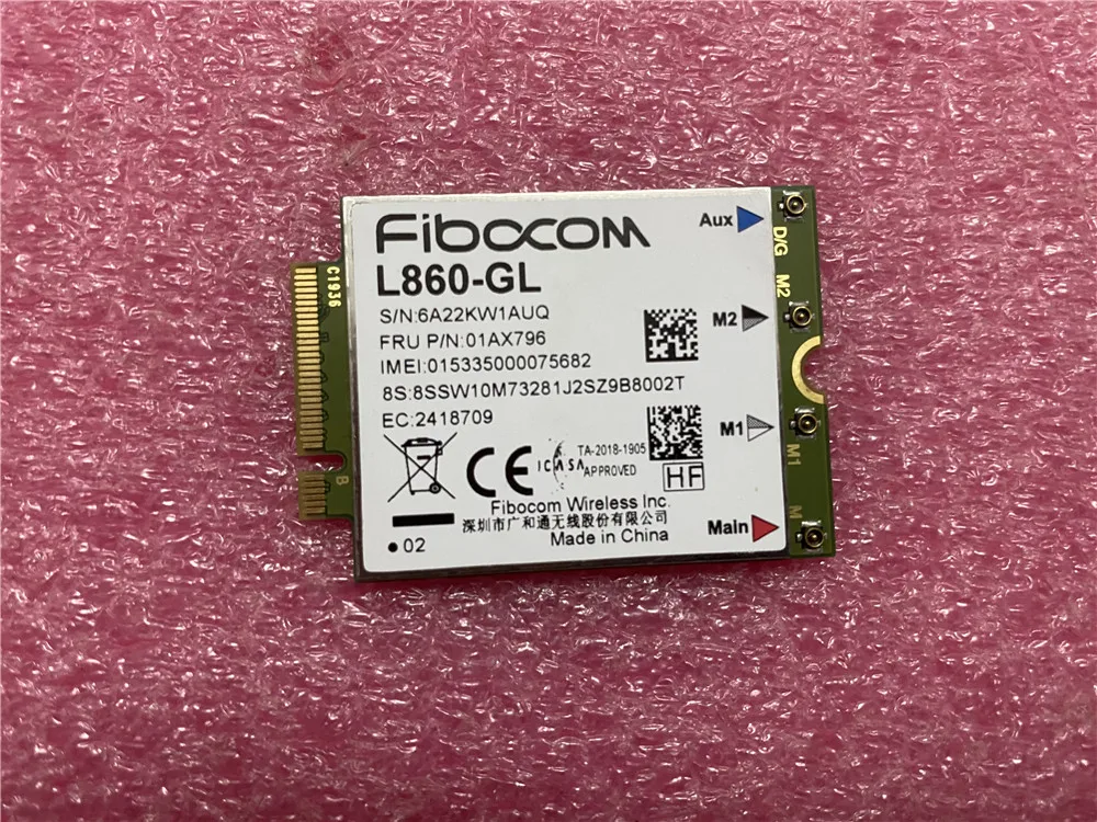Lenovo ThinkPad, L860-GL, LTE 4G, X1 Carbon,