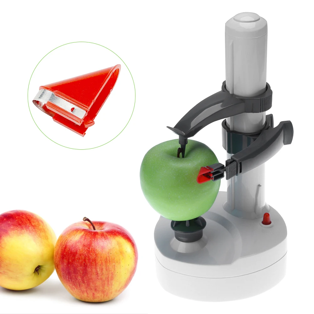 5pcs Eectric Spiral Apple Peeler Cutter Slicer Fruit Potato Automatic