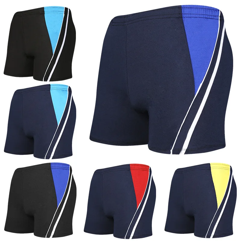 Men Swimsuit Pants Briefs Beach-Shorts Surffing Waterproof Mens Summer Boxer Sexy