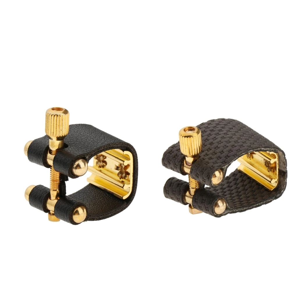 1pc Professional Sax Ligature Compact Fastener Cap for Sax Clarinet Metal/Bakelite Mouthpiece Part Replacement